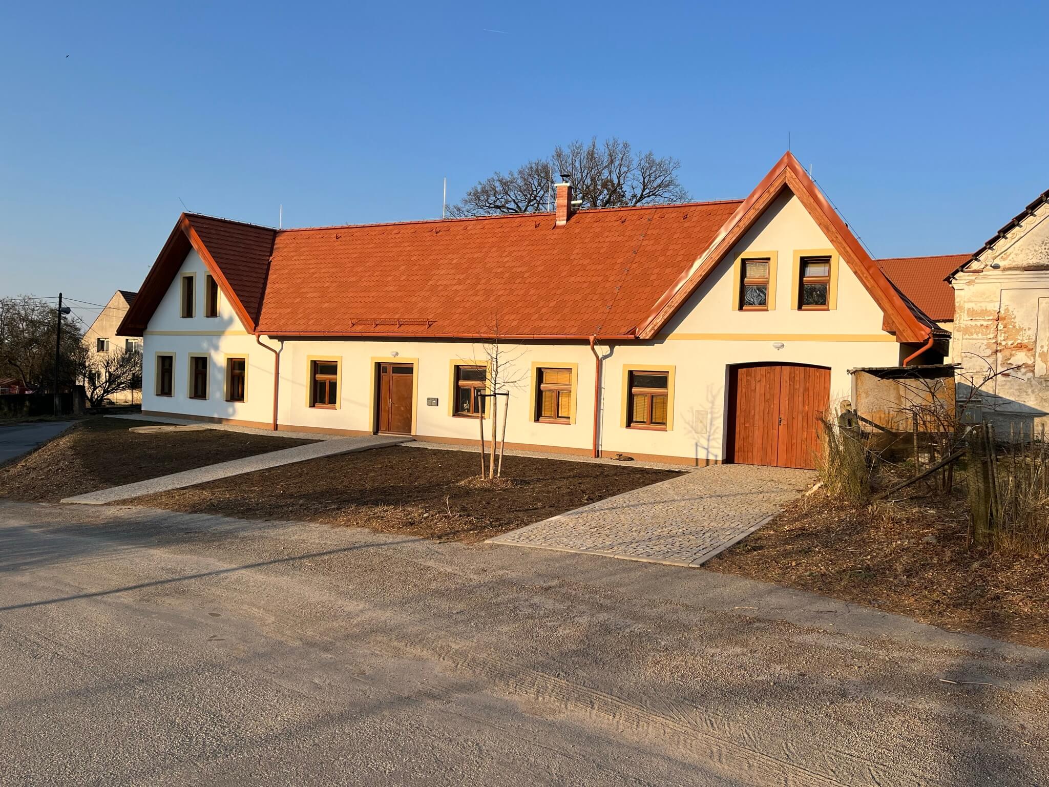 Zpevněné plochy Leskovice